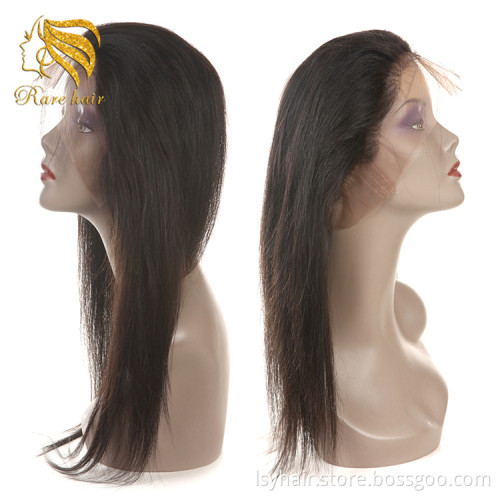 Wholesale Factory Vendor Low Price 360 lace Frontal Closure with Bundles, Pre plucked Straight 360 Lace Front Closure